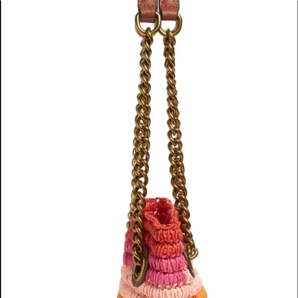 KURT GEIGER LONDON Raffia Tote! 🔥 NEW! Sold OUT! - Picture 3 of 6